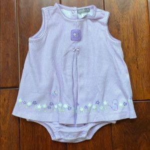 Lavender flower dress